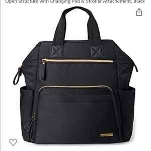 Skip Hop Black Diaper Bag